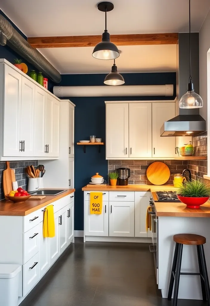 Photo inspiration: Vintage Industrial Loft Kitchen Ideas Reference: 27 Ingenious Industrial Loft Kitchen Ideas For Small Spaces You