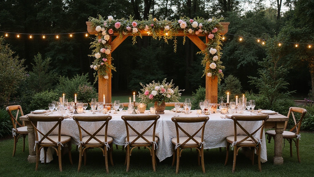 20 Enchanting Garden Wedding Ideas for Rustic Charm