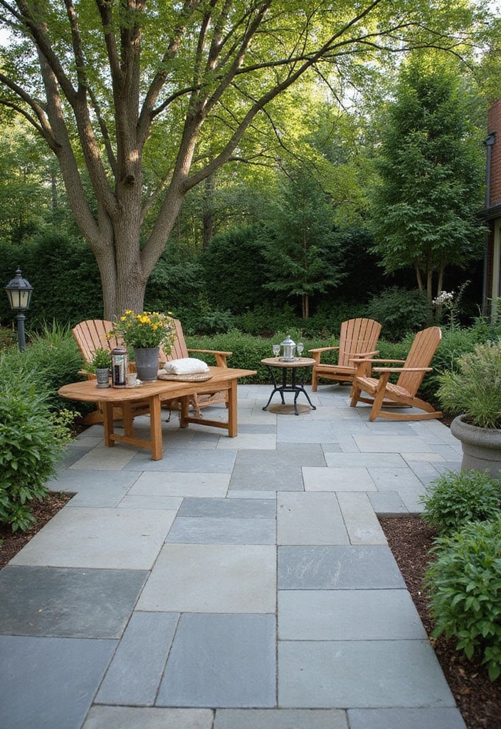 21 Beautiful Decks Ideas for Outdoor Living - 17. Natural Stone Deck