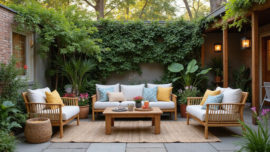21 Eco-Friendly Outdoor Living Room Ideas