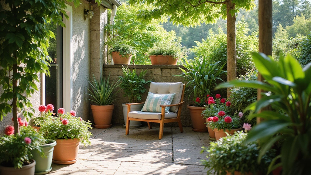 23 Backyard Potted Plants Ideas