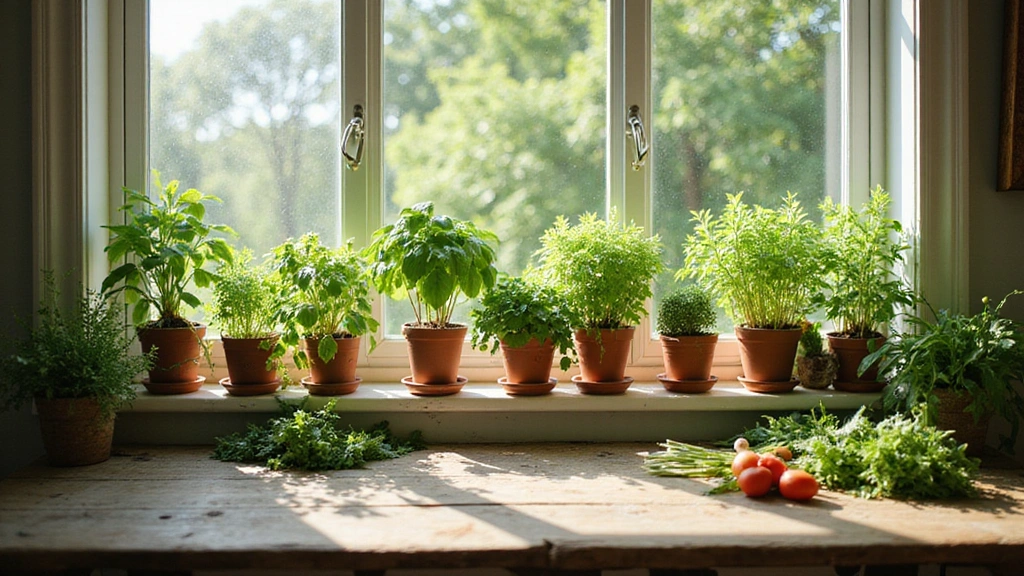 23 Kitchen Plants Ideas: Transform Your Indoor Space with Edible Greenery