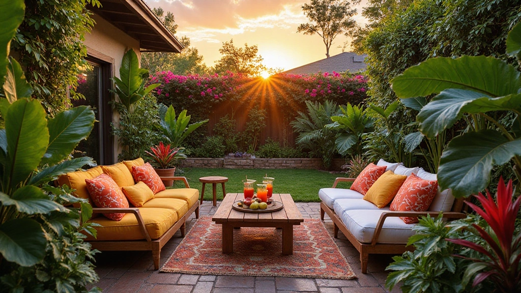 24 Lania Ideas for Tropical Outdoor Living Decor