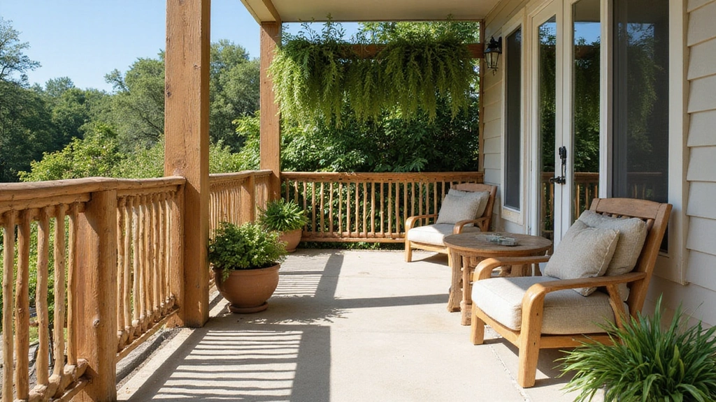 26 Eco-Friendly Front Porch Railing Ideas for Outdoor Living