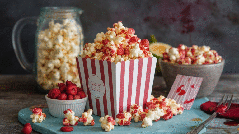 23 Bloody Red Velvet Popcorn Ideas