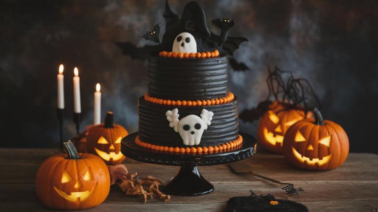 21 Black Velvet Halloween Cake Ideas