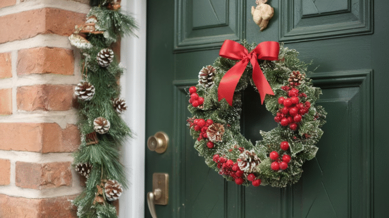 22 Christmas Door Decorations Ideas