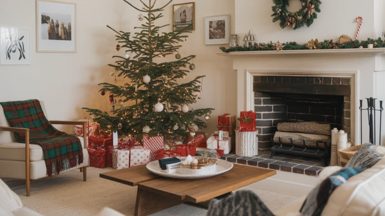 22 Christmas Living Room Ideas