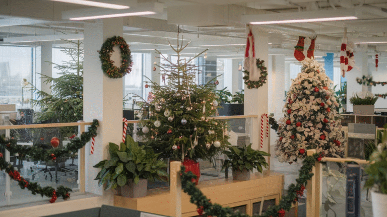 20 Office Christmas Decorations Ideas
