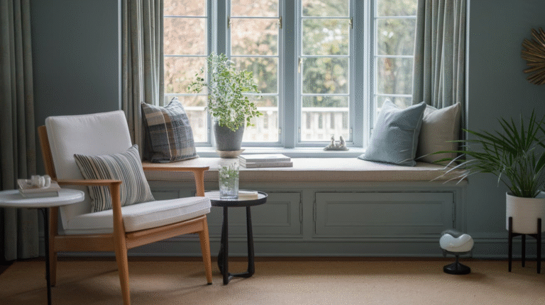 22 Inspiring Window Seat Living Room Ideas