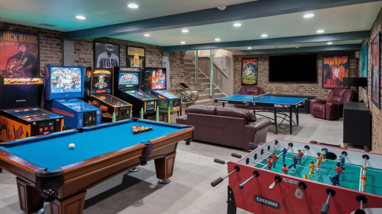 21 Epic Basement Game Room Ideas