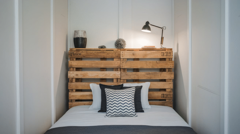 22 Easy DIY Headboard Ideas For Small Bedrooms On A Budget