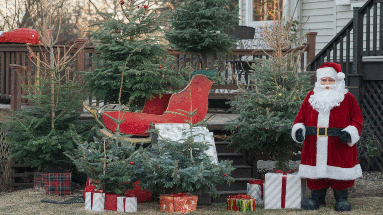 24 Outdoor Christmas Decorations Yard Ideas