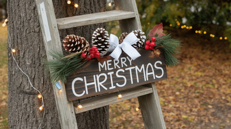 26 DIY Outdoor Christmas Decorations Ideas