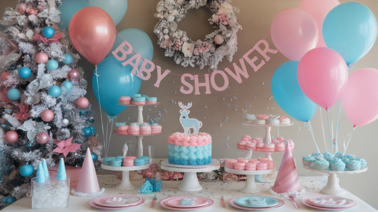 23 Christmas Baby Shower Ideas