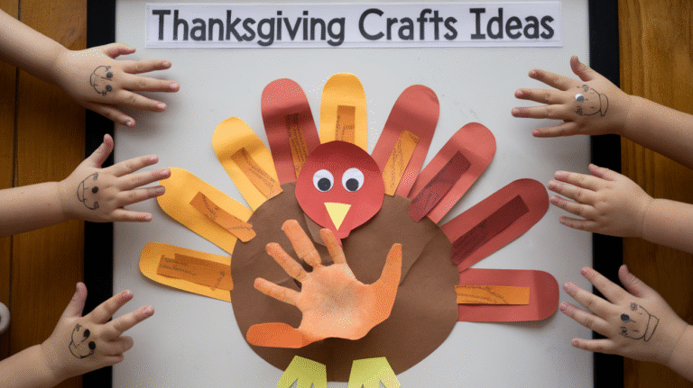 20 Thanksgiving Crafts For Kids Ideas
