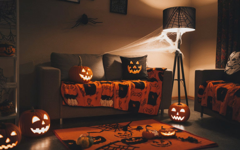 27 Halloween Living Room Decor Ideas