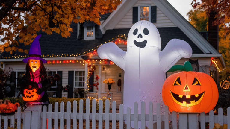 27 Halloween House Decorations Ideas