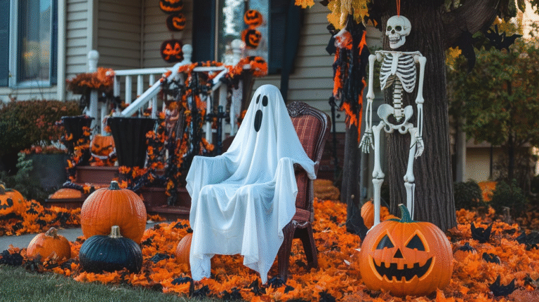27 Outside Halloween Decorations Ideas