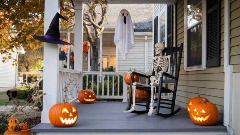 20 Halloween Front Porch Ideas