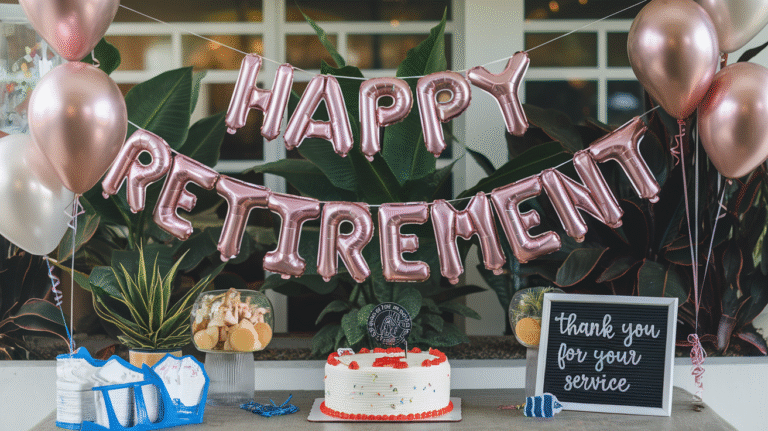 22 Creative Retirement Party Decor Ideas