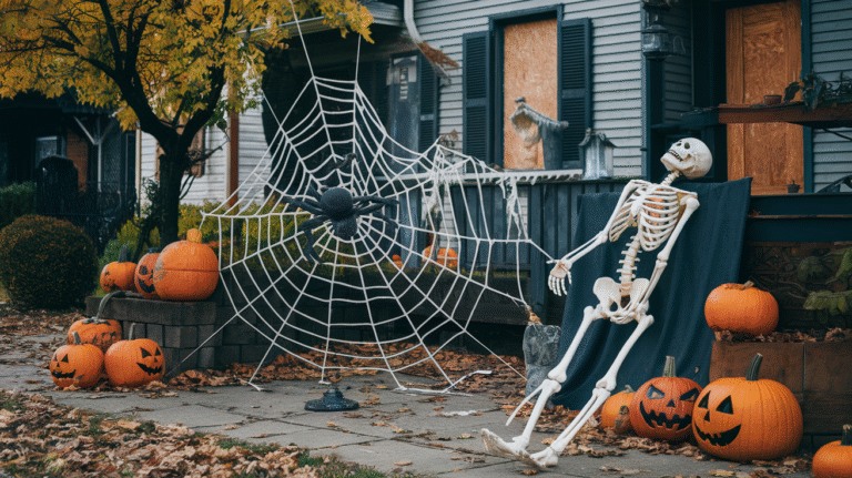 26 Outdoor Halloween Decorations Ideas