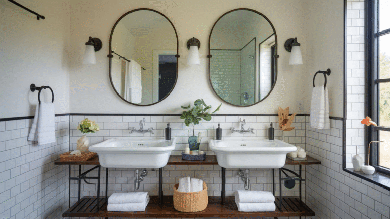 24 Bathroom Double Sink Ideas for Modern Homes