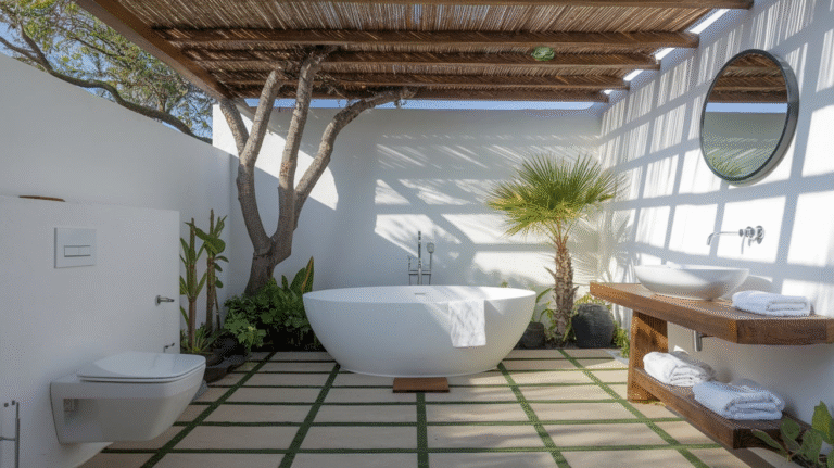 35 Outdoor Bathroom Ideas for a Blissful Retreat