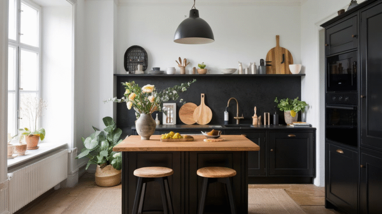 31 Black Kitchen Ideas