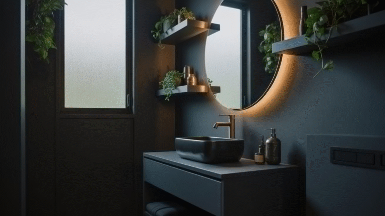 22 Moody Small Bathroom Ideas