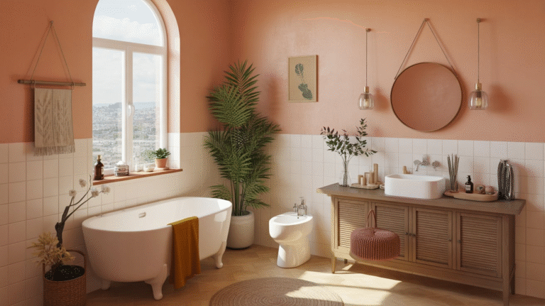 22 Bohemian Bathroom Ideas