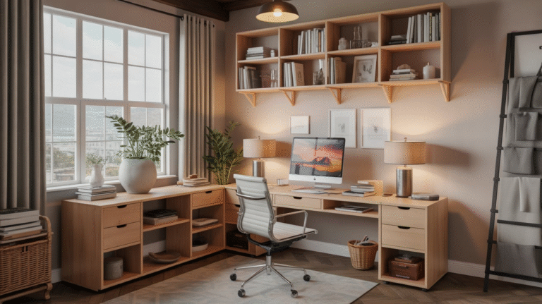 24 Dreamy Rustic Home Office Ideas