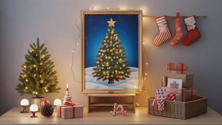 23 Christmas Art Ideas That Spark Joy and Creativity