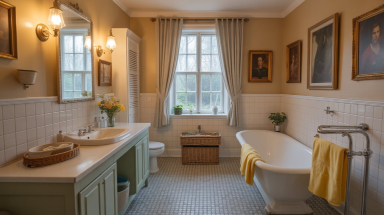 23 English Cottage Bathroom Ideas