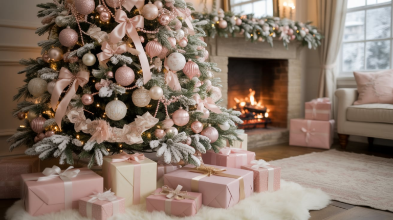 19 Pink Christmas Tree Ideas