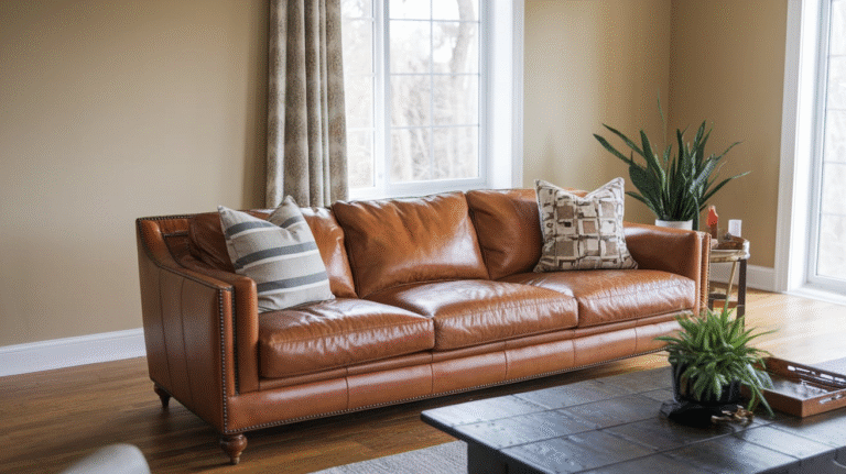 25 Stylish Brown Leather Sofa Living Room Ideas