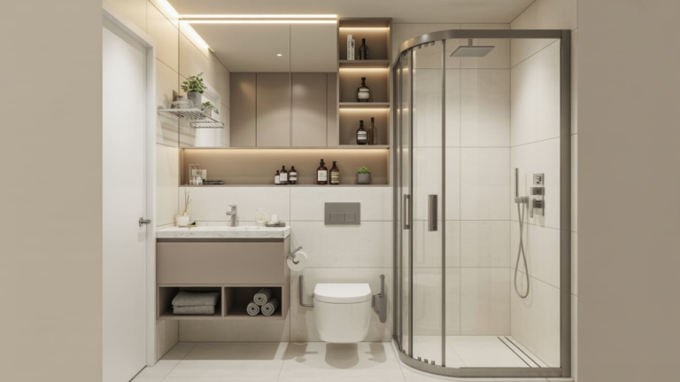 22 Small Space Bathroom Design Ideas