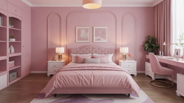 23 Stunning Pink Bedroom Ideas