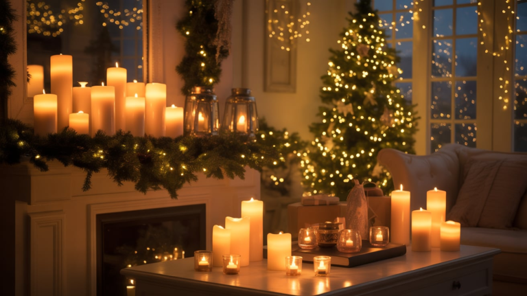 23 Christmas Candles Ideas
