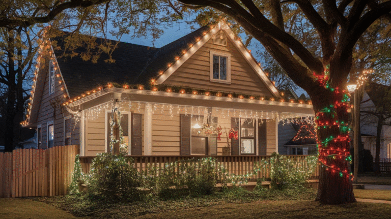 21 Christmas Lights On House Exterior Ideas
