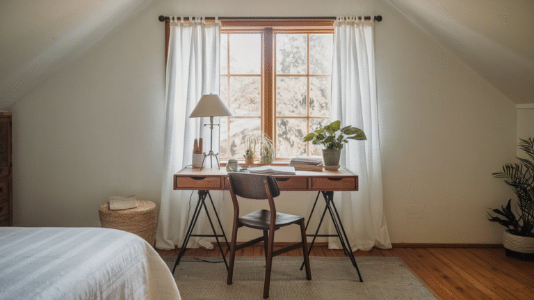 27 Stunning Bedroom Ideas With a Desk