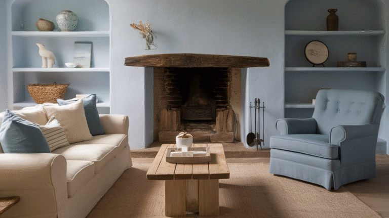 25 Cozy Light Blue Living Room Ideas