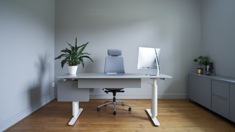 32 Fresh Gray Office Ideas