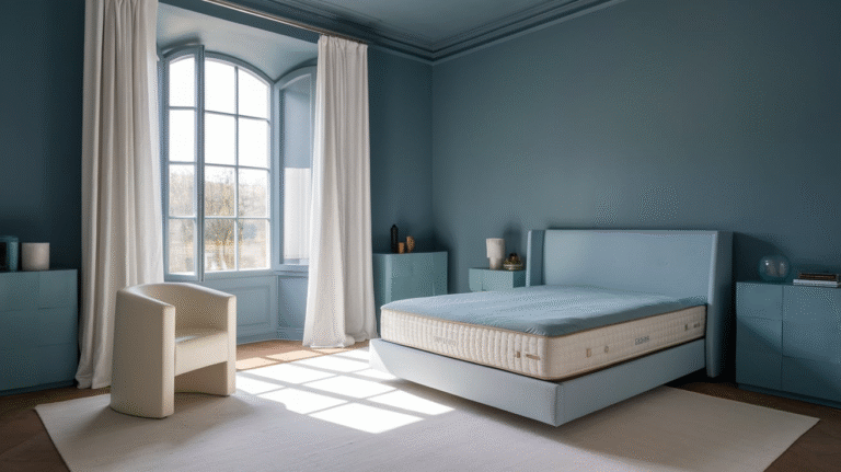 25 Dusty Blue Bedroom Ideas
