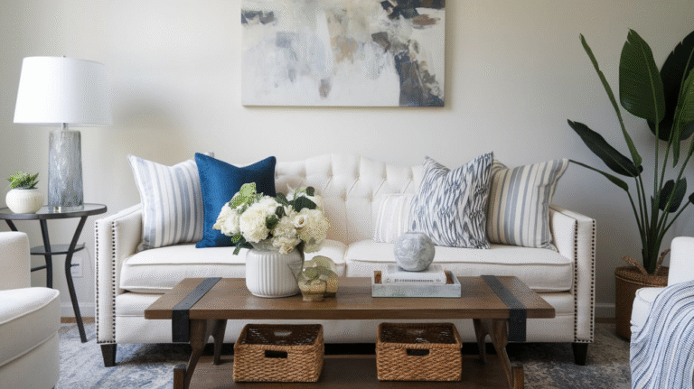 29 Sofa Table Decor Ideas